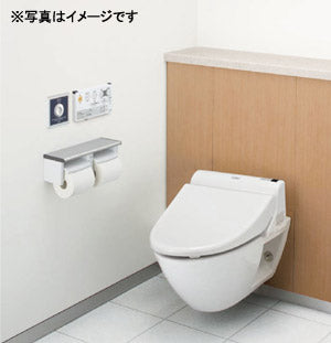 棚付二連紙巻器[パブリック用アクセサリー][アクセサリー]