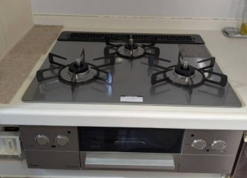 ビルトインガスコンロ取替工事　東京都目黒区　RHS31W42J3RSTW-13A - After