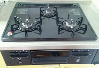 ビルトインガスコンロ交換工事　東京都足立区　N3GN2RSQ1(L/R) - After