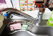 混合水栓蛇口交換工事　宮城県仙台市　JF-AB461SYX(JW) - Before