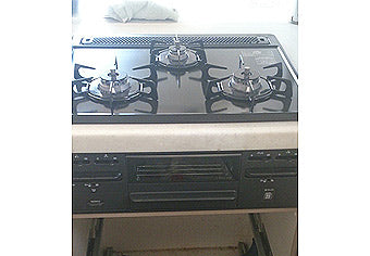 ビルトインガスコンロ交換工事　神奈川県川崎市　N3GN2RSQ1(L/R) - After