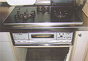 ビルトインガスコンロ交換工事　北海道札幌市　N3GN2RSQ1(L/R) - Before