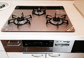 ビルトインガスコンロ交換工事　千葉県浦安市　RS31W11G14R-S(L/R) - After