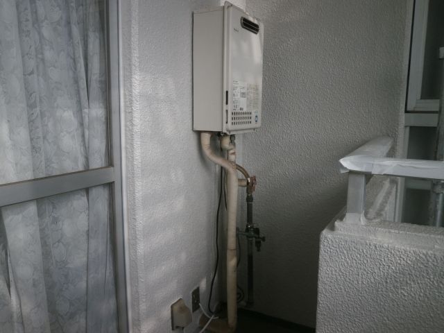 ガス給湯器交換工事　東京都多摩市　GQ-1639WS-set-13A - Before