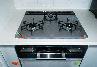 ビルトインガスコンロ交換工事　埼玉県志木市　RS31W11G14R-S(L/R) - After