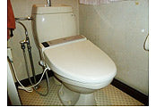 洋式便器交換工事　福岡県北九州市　BC-Z10HU（120）-DT-Z180HU　 - Before