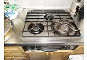 ビルトインガスコンロ交換工事　大阪府八尾市　N3GN2RSQ1(L/R) - Before