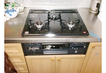 ビルトインガスコンロ交換工事　大阪府八尾市　N3GN2RSQ1(L/R) - After