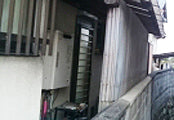 石油給湯器交換工事　大阪府富田林市　KIBF-4764DKA-set - Before
