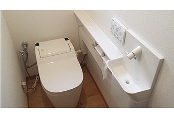洋式便器交換工事　茨城県潮来市　XCH1101WS