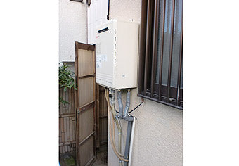 ガス給湯器交換工事　大阪府三島郡　GT-2050SAWXBL-set - After
