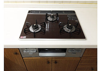 ビルトインガスコンロ交換工事　埼玉県三郷市 RS31W13K10R-V(L/R) - After