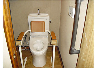 洋式便器交換工事　群馬県桐生市　CS220BM+SH221BAS