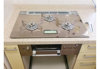 ビルトインガスコンロ交換工事　兵庫県伊丹市 RHS71W15G23V-STW - After