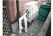 ガス給湯器交換工事　山梨県甲府市 GT-2450SARXBL-set - Before