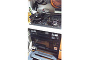 ビルトインガスコンロ交換工事　兵庫県明石市　C3WK3RJTS-sale - Before