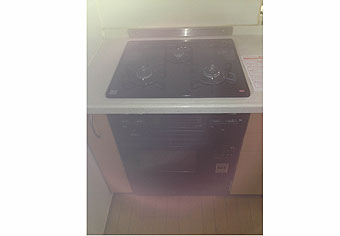 ビルトインガスコンロ交換工事　兵庫県明石市　C3WK3RJTS-sale - After