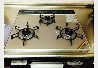 ビルトインガスコンロ交換工事　大阪府枚方市　RS31W13A17R-VW - After