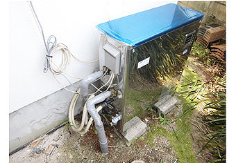 石油給湯器交換工事　島根県出雲市　KIBF-4764DS-set - Before