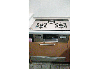 ビルトインガスコンロ交換工事　広島県広島市　RS71W11G14R-S(L/R) - After