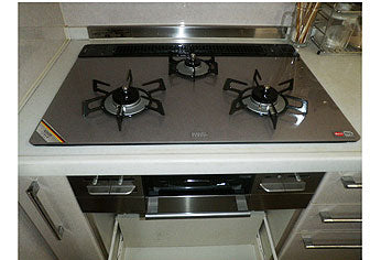 ビルトインガスコンロ交換工事　埼玉県朝霞市　RS71W11G14R-S(L/R) - After