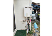 ガス給湯器交換工事　奈良県大和郡山市　GT-C2052SAWX BL-set-sale - Before
