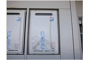 ガス給湯器交換工事　神奈川県海老名市　RUJ-V1611W(A)-set - After