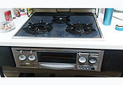 ビルトインガスコンロ交換工事　神奈川県横浜市　RS31W11G15R-S(L/R) - Before