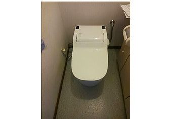 洋式便器交換工事　東京都東村山市　XCH1101RWS-sale - After